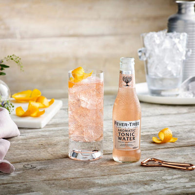 The Babe with Monday Gin & Fever-Tree Aromatic Tonic with lemon