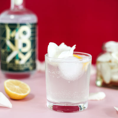 Rose Water Gin Cocktail